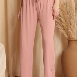 NEUDIS Wide Leg Ribbed Lounge Pants-image-46