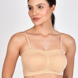 1TO FINITY Full Coverage Lightly Padded Seamless Bandeau Bra-image-56