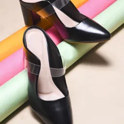 TRYME Ethnic Block Mules-58
