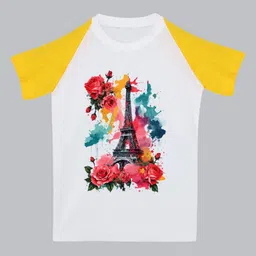 BAESD Kids Printed Applique T-shirt-image-65