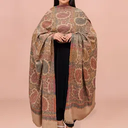 Kala Maison Women Paisley Woven Design Shawl-picture-36