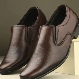 Butello Men Leather Formal Slip-Ons-image-29