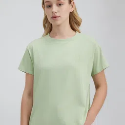 Pepe Jeans Women Printed Extended Sleeves Pockets T-shirt-image-14
