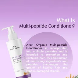 Aravi Organic Multi-Peptide Hairfall Conditioner - 200ml-52