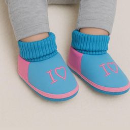 ONFEET Kids-Unisex Blue Cotton Booties-image-91