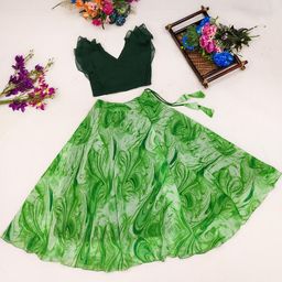 RJ ONLINE Ready To Wear Poly Georgette Lehenga Choli-image-65