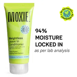 MOXIE BEAUTY Weightless Leave-In Conditioner with Mango Butter & Ginseng Root - 120 ml image 3