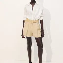 H&M Belted Twill Shorts-picture-12