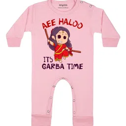 Arvesa My First Navratri Printed Bodysuit-image-55