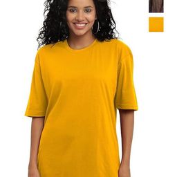 NOTWILD Women Pack Of 2 Solid Round Neck Cotton Oversized T-shirts-image-60