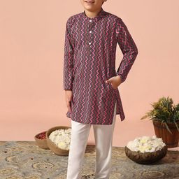 BAESD Boys Printed Regular Kurta with Trousers-67