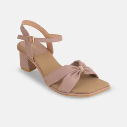 DressBerry Colourblocked Block Sandals with Buckles-10