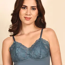 Quttos Women Full Coverage Lightly Padded Bralette Bra-4