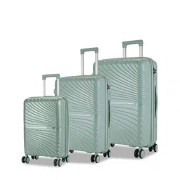 Safari Atlantis Set Of 3 Textured Hard-Sided Trolley Bags-26