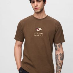 The Souled Store Men Typography Printed T-shirt-7