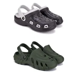 PENNEN Men Pack Of 2 Clog Flip Flops-32