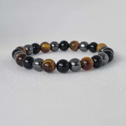 Divine souvenirs Unisex Artificial Beaded Elasticated Bracelet-image-55