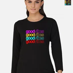 Metronaut Women 2 Printed Bio Finish Applique T-shirt-picture-23