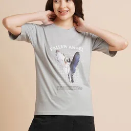 ANJIR Women Printed Pockets T-shirt-image-53