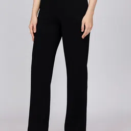 NU CLOTHS Women Relaxed High-Rise Trousers-picture-32