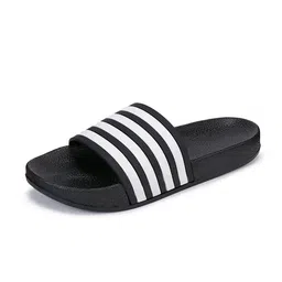 DRACKFOOT Men Striped Lightweight Soft Sliders-image-27