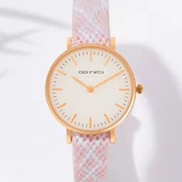 JOKER & WITCH Women Dial & Braided Straps Analogue Watch AMWW841-image-14