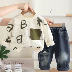 INCLUD Boys Printed Long Sleeves Sweatshirt With Trousers-picture-26