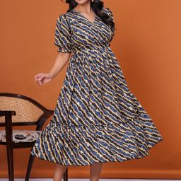 DECORIS Adults-Women Grey Cotton Dresses-picture-41