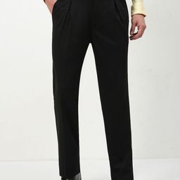 SHOWOFF Men Comfort Low-Rise Pleated Trousers-image-18