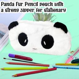 PANDA POUCH PANDA DESIGN Art Polyester Pencil Box-image-11