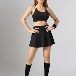 MUSCLE TORQUE Full Coverage Medium Support Beginner Sports Bra-image-14