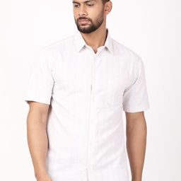 Indian Terrain Men Classic Slim Fit Striped Casual Shirt-picture-20