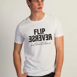 SUN 'N' SUMMER Typography Printed Round Neck Cotton Regular Fit T-shirt-image-91