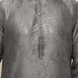 MAAHI FABS Men Printed Regular Thread Work Kurta with Pyjamas image 2
