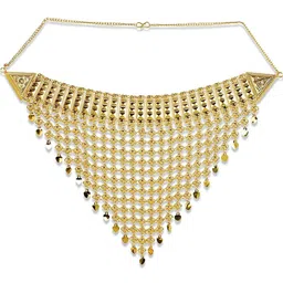 Princy Enterprise Gold-Plated Brass Necklace-picture-19