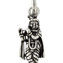 Azita 925 Sterling Silver Krishna Pendant-image-116