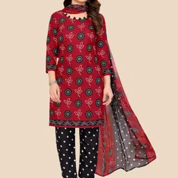 Moda Rapido Printed Unstitched Dress Material-image-97