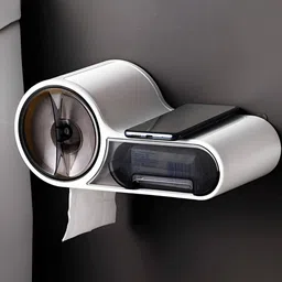 HOKIPO White Solid Plastic Tissue Holders-image-65