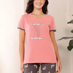 Bodycare Women Printed Pure Cotton Night suit-picture-4