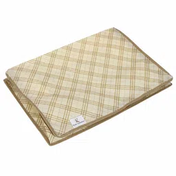 Kuber Industries Cream-Coloured 6 Pieces Checked Multi-Utility Organisers image 5