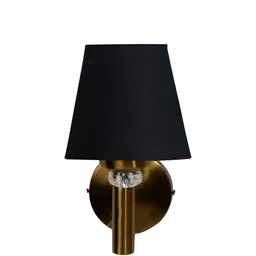 Devansh Black & Yellow Frustum Shaped Wall Lamp-picture-19