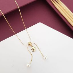 JKL Jewelry Women Gold-Plated Necklace-24