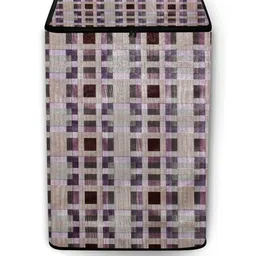 The Furnishing Tree Washing Machine Cover Mosaic Pattern Magenta Compatible for Whirlpool 7 Kg Full-picture-17