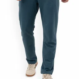 DCYPHR Men Lightweight Terry Mid-Rise Track Pants-image-9