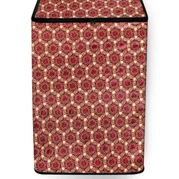 The Furnishing Tree Washing Machine Cover Packed Pattern Multicolor Compatible for Whirlpool 7 Kg F-91