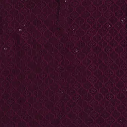 The Magic Wand Boys Embroidered Regular Thread Work Kurta with Pyjamas image 5