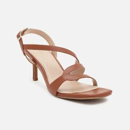 Allen Solly Woman PU Slim Heeled Sandals with Buckles-picture-8