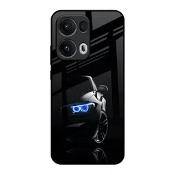 QRIOH Abstract Printed Oppo Reno13 Pro 5G Glass Back Case Mobile Accessories-image-37