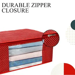 ANKIT INTERNATIONAL Red Set of 6 Super Strong Multi-Utility Organisers image 2