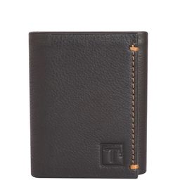 TAWS&TIMBER Men Leather Three Fold Wallet-image-15